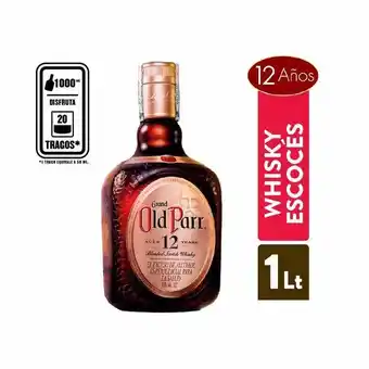 Superdroguería Olímpica Whisky old parr 1 lt oferta