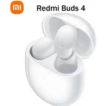 Linio Audífonos bluetooth xiaomi redmi buds 4 con cancelación de ruido audífonos inalámbricos -blanco oferta