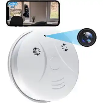 Linio Camara espia ip wifi monitoreo 24/7 tipo detector de humo oferta
