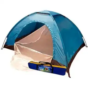 Linio Carpa camping armable semi impermeable 4 personas colores varios oferta