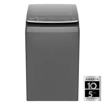 Olímpica Lavadora whirlpool 20 kg carga superior gris ww20bhahla oferta