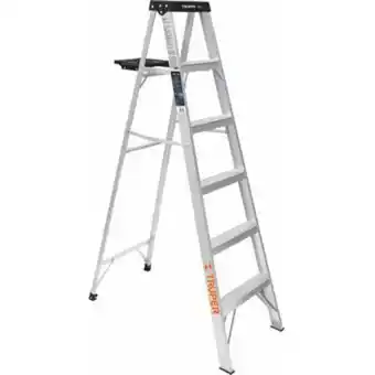 Linio Escalera de 6 escalones - 5 peldaños con bandeja, tipo 3 truper oferta