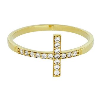 Kevin's Joyeros Anillo en oro amarillo de 18 kilates, con zircones oferta