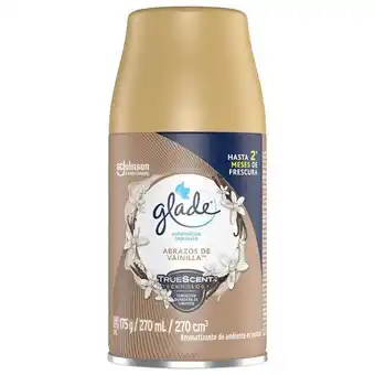 Merqueo Glade ambientador automático en aerosol repuesto vainilla 175 g oferta