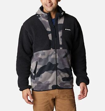 Columbia Forro polar sherpa con capucha backbowl™ para hombre oferta