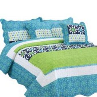 Falabella Cubrelecho estampado de poliéster 500 gr my home store oferta