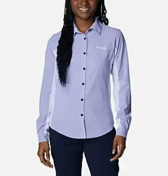 Columbia Camisa técnica titan pass™ irico para mujer oferta