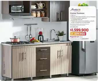 Easy Cocina toulouse • 1.80 m oferta