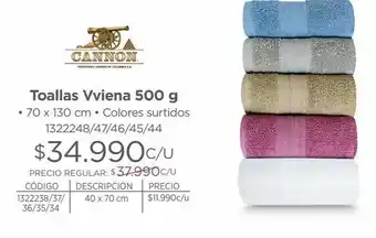 Easy Toallas vviena 500 g • 70 x 130 cm • colores surtidos oferta