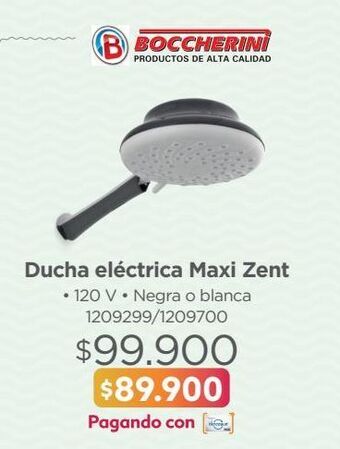 Easy Ducha eléctrica maxi zent oferta