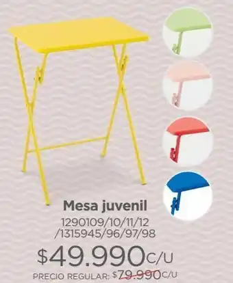 Easy Mesa juvenil oferta