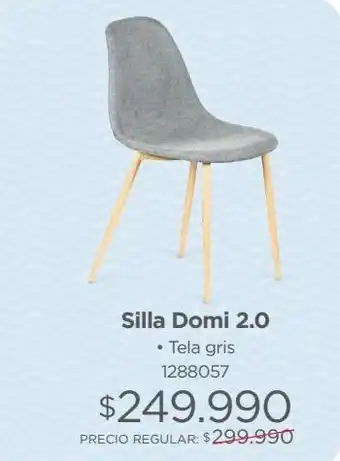 Easy Silla domi 2.0 • tela gris oferta