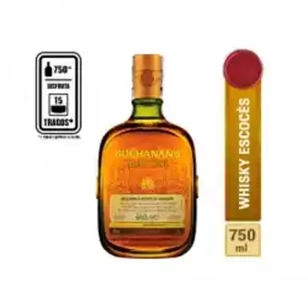 Home Sentry Whisky buchanans 03774 x 750ml master oferta