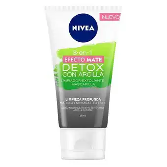 Locatel Gel nivea detox con arcilla 3 en 1 x 150ml oferta