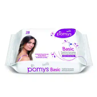 Farmacia San Jorge Toallitas desmaquillantes familia pomys basic 28 unidades oferta