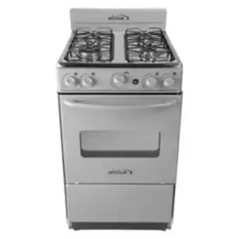 Electrojaponesa Estufa de piso abba 20 gas natural 4 puestos gris - at 101-5n g oferta