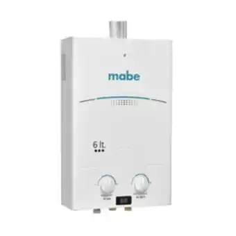 Electrojaponesa Calentador mabe a gas natural 6lts ea tiro forzado cmd6tfbc oferta