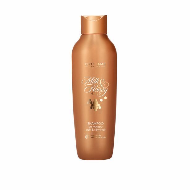 Oriflame Shampoo para cabello radiante milk & honey gold oferta