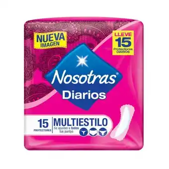 Farmacia San Jorge Protector nosotras día multiestilo 15 unidades oferta