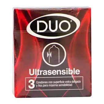Farmacia San Jorge Preservativo duo ultrasensible 3 unidades oferta oferta