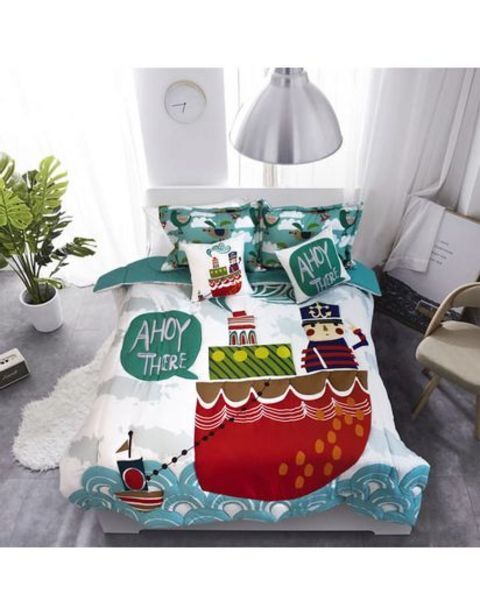Flamingo Edredon digital en 3d ahoythere queen oferta