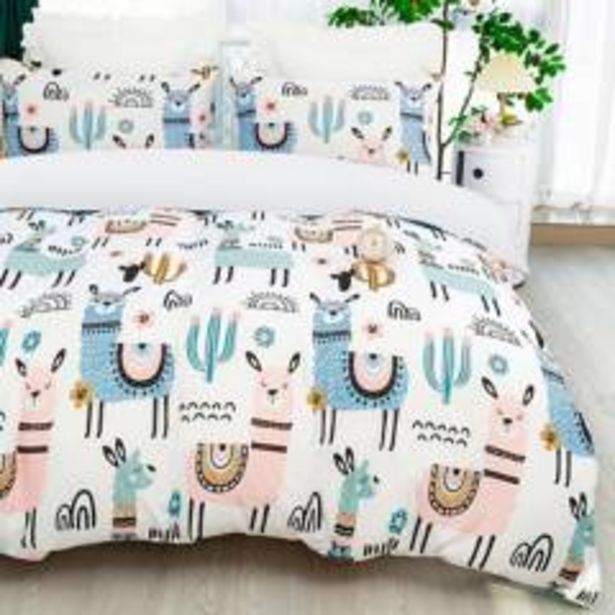 Falabella Edredón + sábana encimera estampada de polialgodón llamas my home store oferta