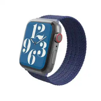 Ishop Correa braided gear4 medium para apple watch (41-40-38mm) - azul marino oferta