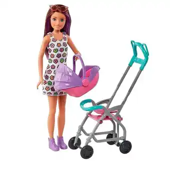 Alkosto Muñeca barbie skipper babysitters tarde de paseo oferta