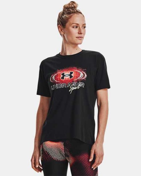 Under Armour Women's ua sport metal logo short sleeve oferta