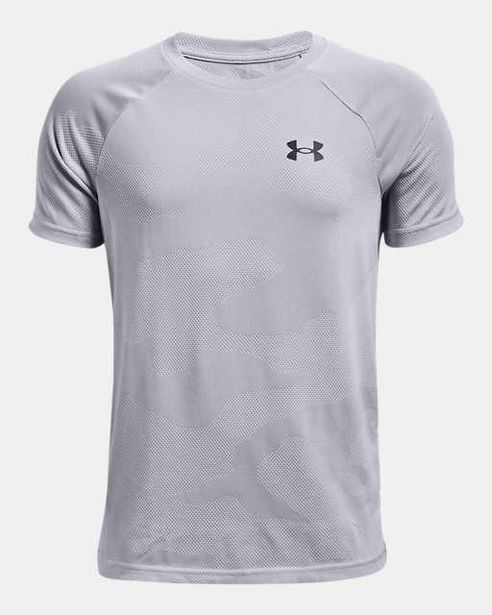 Under Armour Boys' ua velocity jacquard short sleeve oferta