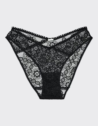 American Eagle Bikini aerie de corte alto y encaje oferta