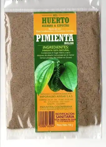 Merqueo Pimienta en polvo und oferta