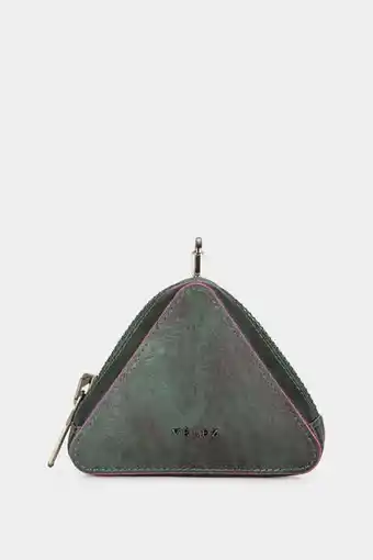 Vélez Monedero laila de cuero para mujer triangular oferta