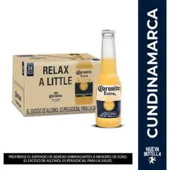 Linio Pack x24 cerveza coronita 210 ml oferta