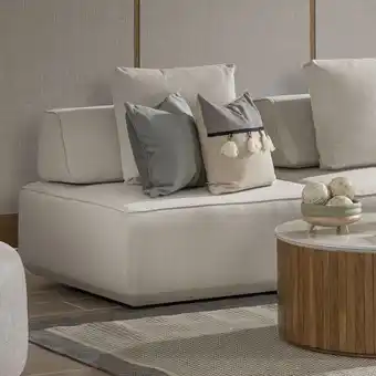 Muebles Jamar Sofá 1 puesto box lino houston beige oferta