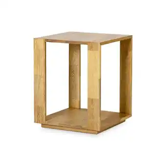 Muebles Jamar Mesa esquinera bali natural exterior oferta