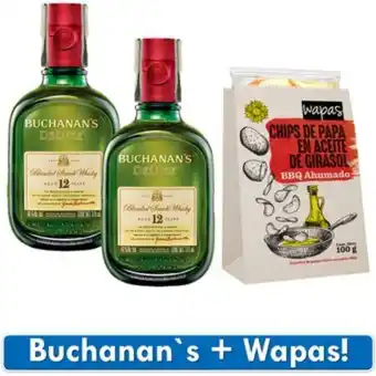 Linio Oferta 2 whisky buchanans deluxe 12 años 375ml gratis wapas oferta