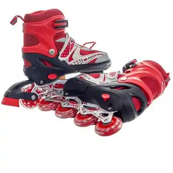 Olímpica Patines en linea con chasis de aluminio rojo talla 39-43 oferta
