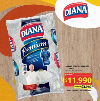 Ara ARROZ DIANA PREMIUM X 2.500 G. oferta