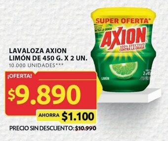 Ara LAVALOZA AXION LIMÓN DE 450 G. X 2 UN. oferta
