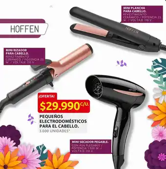 Ara PEQUEÑOS ELECTRODOMÉSTICOS PARA EL CABELLO oferta