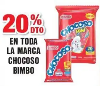 Alkosto EN TODA LA MARCA CHOCOSO BIMBO oferta