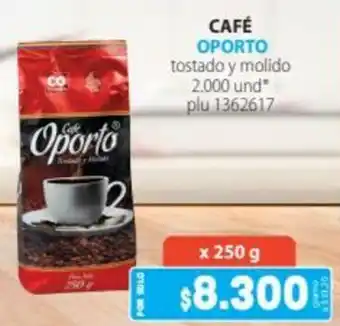 Colsubsidio CAFÉ OPORTO tostado y molido x 250 G. oferta