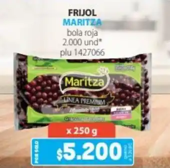 Colsubsidio FRIJOL MARITZA bola roja x 250 G. oferta