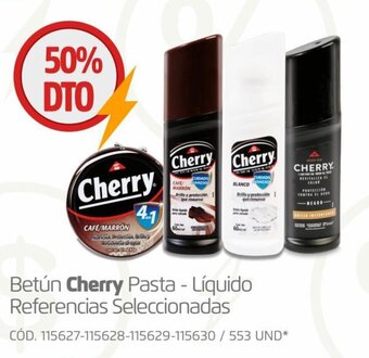 Makro Betún Cherry Pasta - Líquido Referencias Seleccionadas oferta
