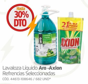 Makro Lavaloza Líquido Aro -Axion Refrencias Seleccionadas oferta