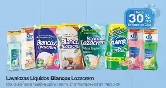 Makro Lavalozas Líquidos Blancox Lozacrem oferta