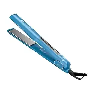 Alkomprar Plancha de Cabello GAMA Titanio Azul oferta