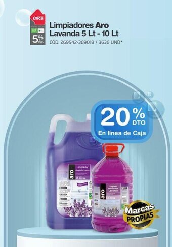 Makro Limpiadores Aro Lavanda 5 Lt - 10 Lt oferta