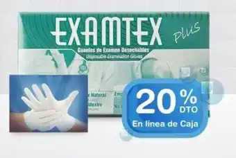 Makro Guantes Látex Examtex x 100 Und Talla S - M - L oferta